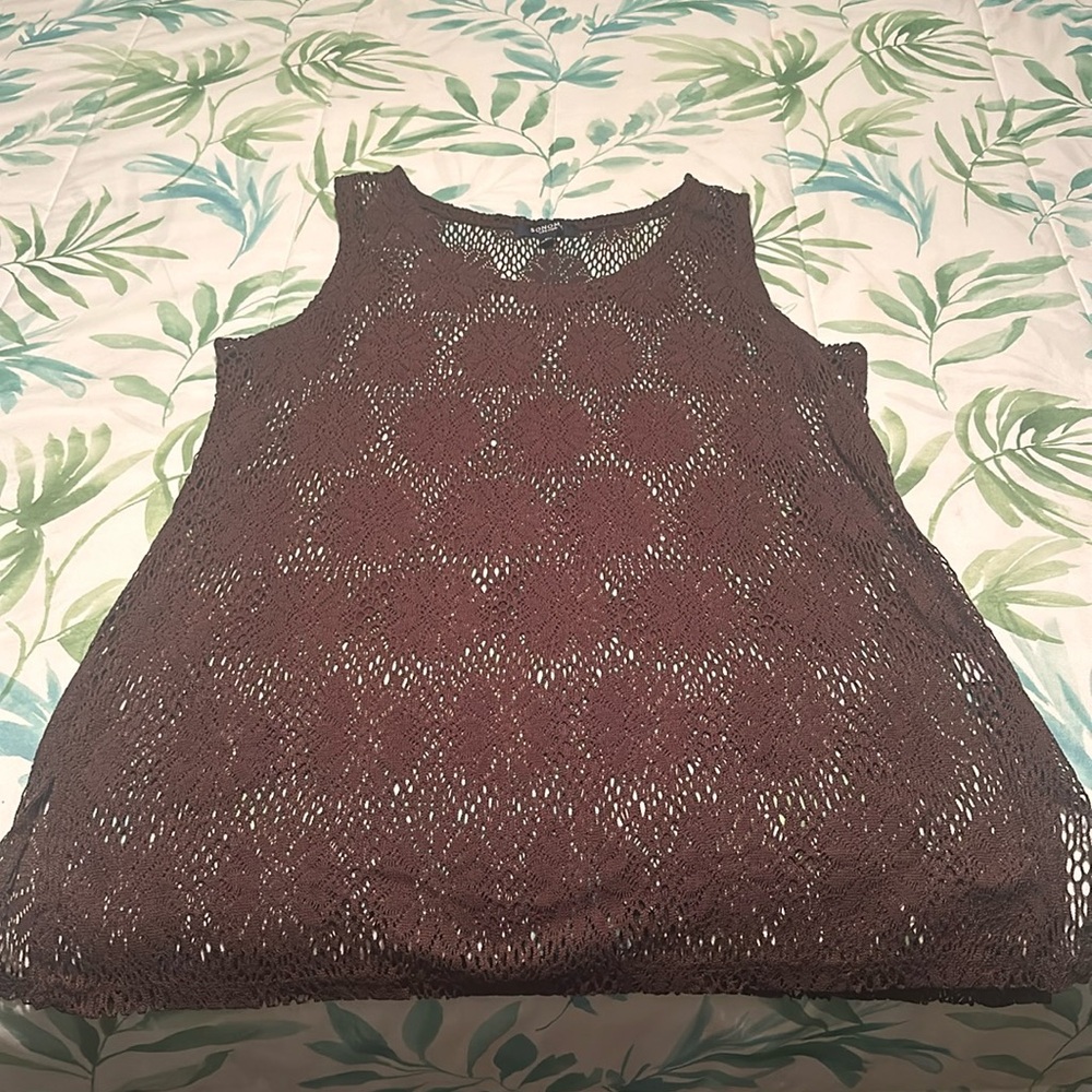 Sonoma Brown Bathing Suit Coverup